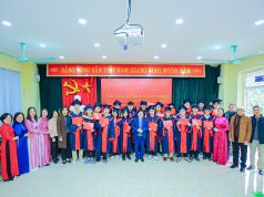 LỄ BẾ GIẢNG VÀ TRAO BẰNG TỐT NGHIỆP LỚP TRUNG CẤP NGHỀ TIN HỌC VĂN PHÒNG NIÊN KHOÁ 2023 – 2025